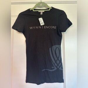 Wynn Encore Las Vegas Ladies Black T Shirt. New with tags, never worn.